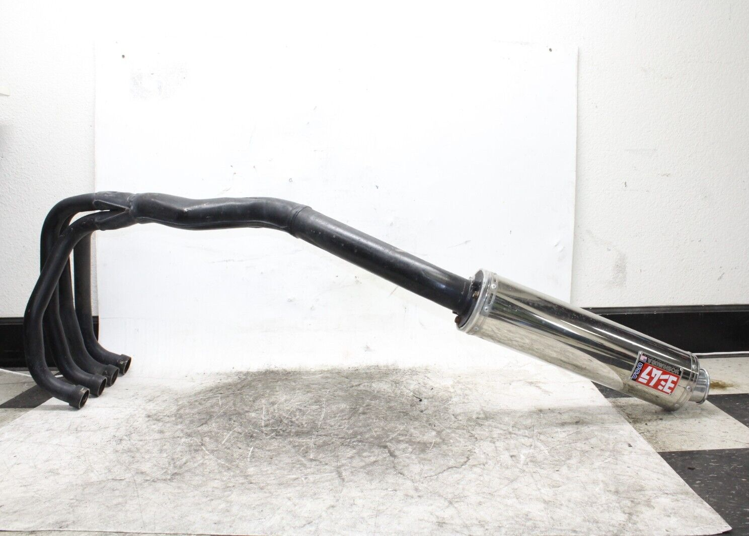 2001 Kawasaki Ninja Zx12r Zx1200a Full Exhaust System Headers Pipe