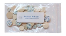 Precision Pads, Assortment of 50, 3.0mm Thick, Pressed Felt