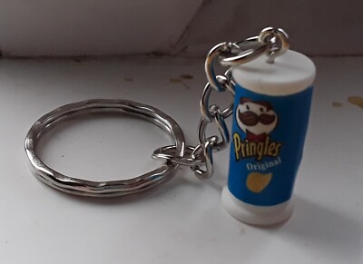   Geschenk Salt n Vinegar Pringles Schlüsselanhänger Brandneu  