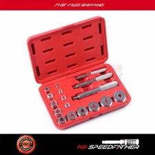With Driver Handles and End Diameter Bearing Race Seal Drive Set 17 pcs