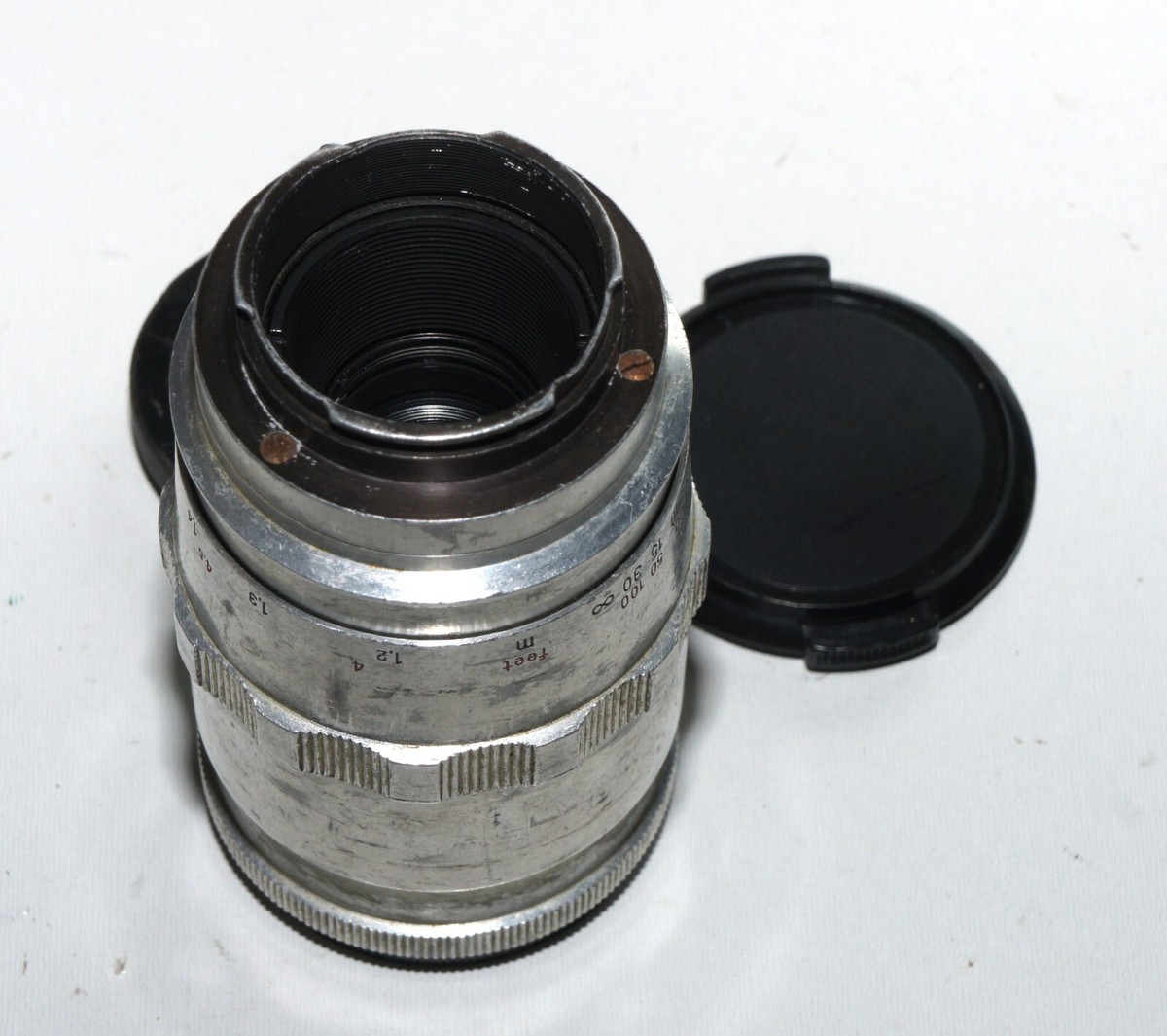 CARL ZEISS SONNAR 135mm f4 EXAKTA シルバー Carl Zeiss Jena Sonnar lens 4/135 mm Silver Branded as 