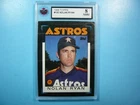 1986 TOPPS MLB BASEBALL CARD #182 NOLAN RYAN KSA 8 NM/MINT SHARP!! '86 TOPPS