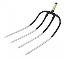 Victoria Dunggabel 21112, 4 Zinken, 31x23cm, mit Dorn, Mistgabel, ohne Stiel