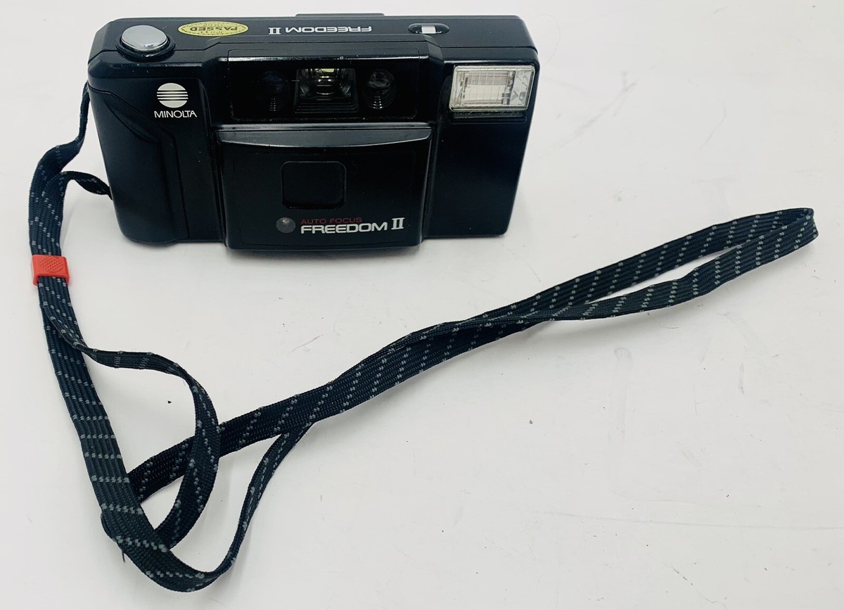 Vintage Minolta AutoFocus Freedom II Point & Shoot 35mm Film