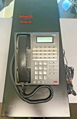 KEY SYSTEMS US ATLAS IIE HAS KSX-32 PHONE SYSTEM /8-Atlas Phones /AT&T Answering