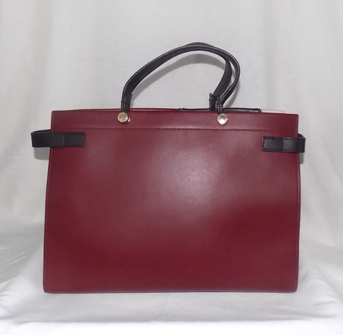 Bolso de Mano Furla "Lady M" Colorblock Grande Cuero Doble Asa, Correa Extraíble - Imagen 3 de 15