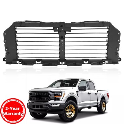 For Ford F150 2021 2022 2023 Front Upper Radiator Grille Air Shutter Assembly