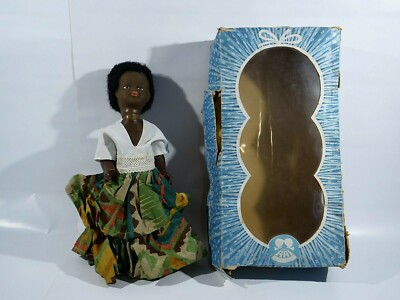 COCO CABANA POUPÉE noire Guadeloupe Antilles 21 cm EUR 10,00 - FR