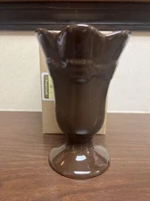 Longberger Woven Traditions Sundae Dish - Chocolate