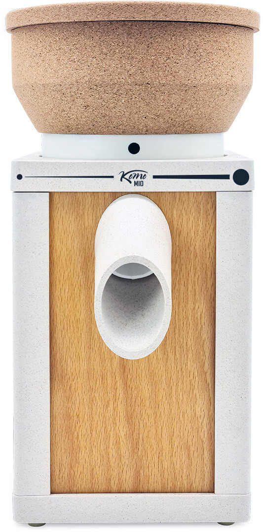 Getreidemühle KoMo KoMoMio Eco Natur Kornmühle elektrisch mit Kork Trichter