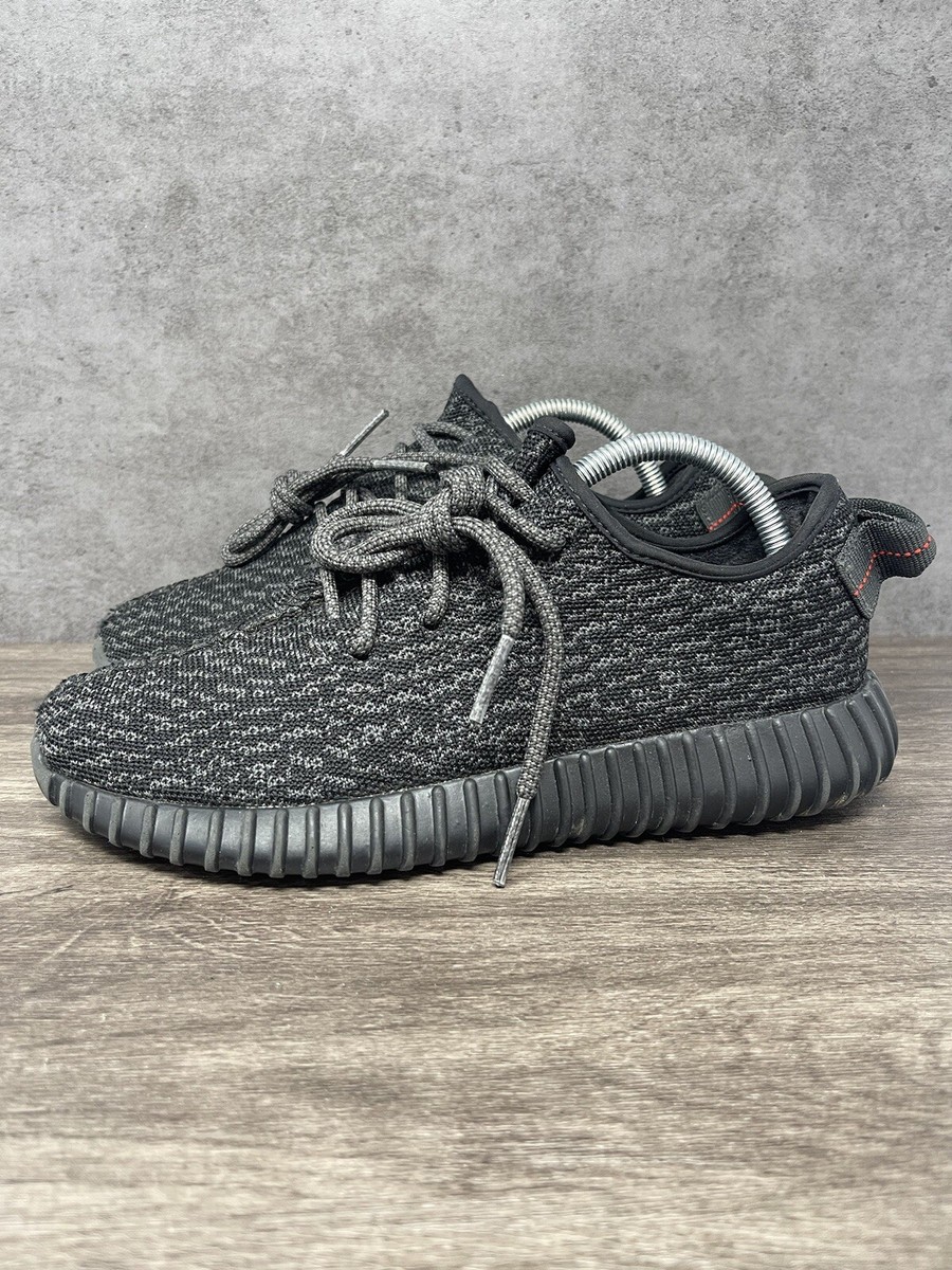 Adidas Yeezy 350 Pirate Black Size 7 Mens / 8.5 Wmns Kanye
