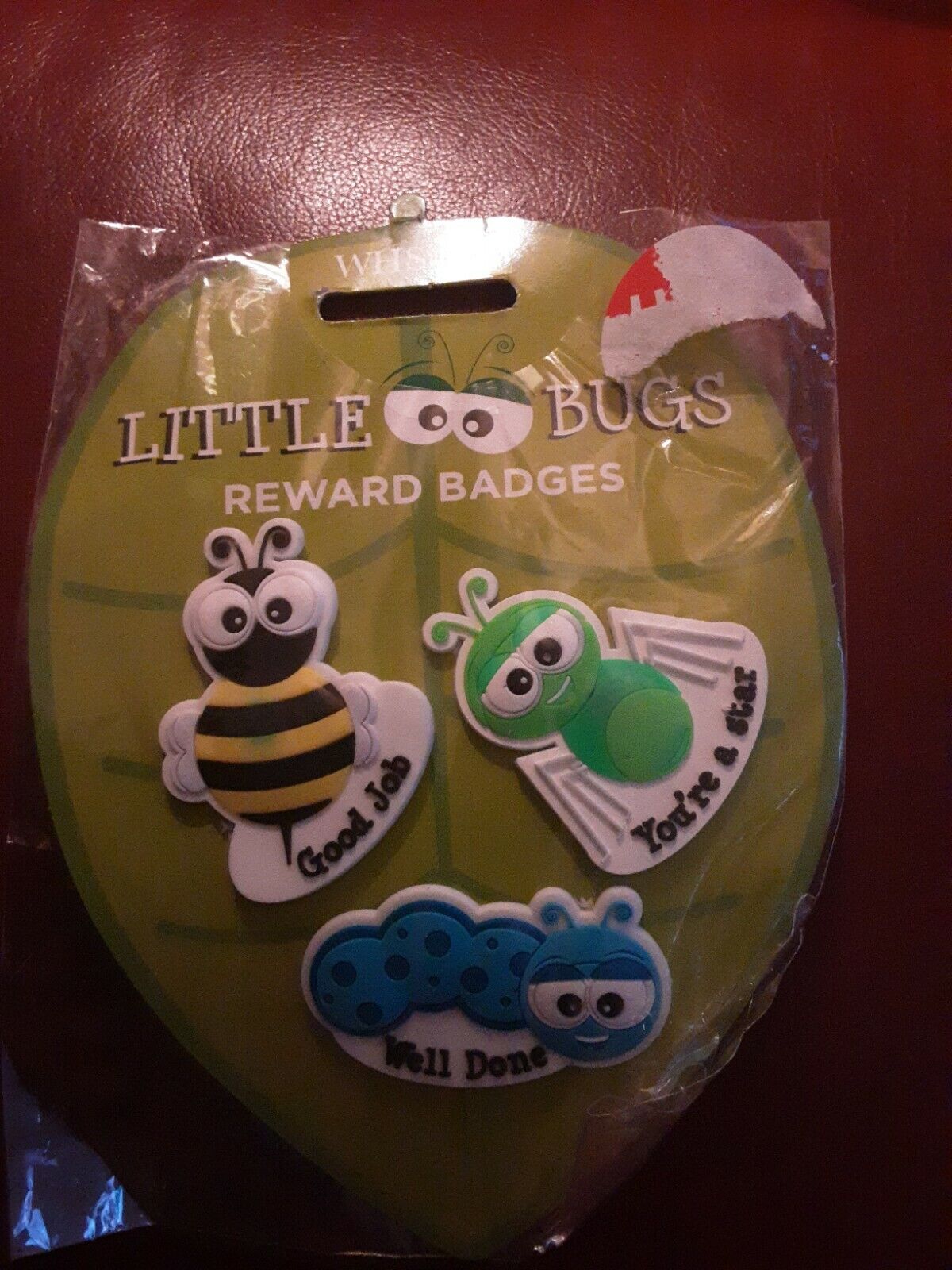 Wh Smith Popular popular Little Bugs pins Reward Badges 5 ☆ popular 3x