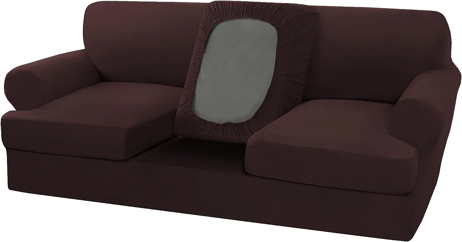 Polar marrón sólido Fundas para Muebles