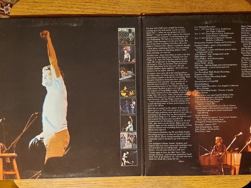 Harry Chapin - Greatest Stories Live Vinyl 2LP Record - Picture 3 of 7