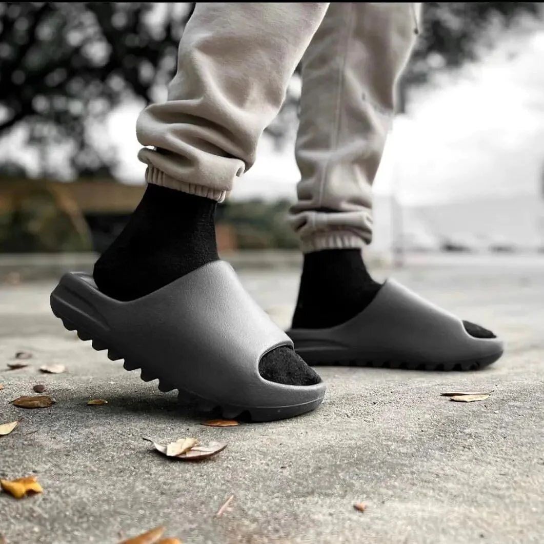 ブランドセレクト adidas YEEZY Slide Slate Grey - 靴