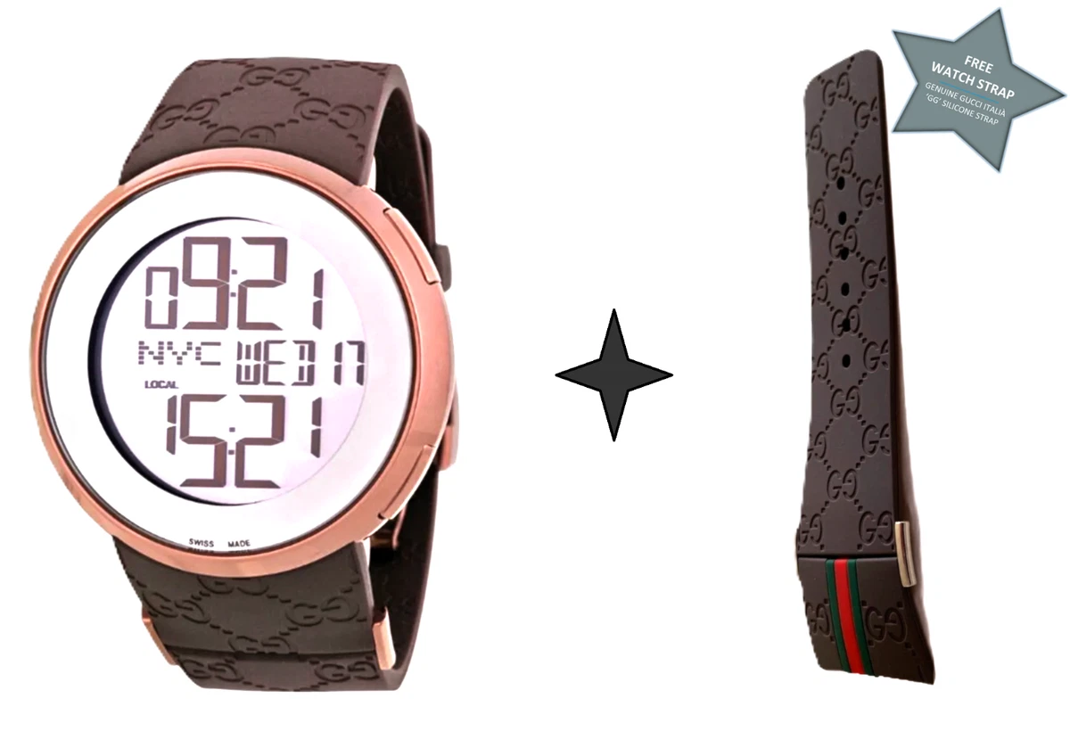 GUCCI グッチ　アイグッチ　I-GUCCI　デジタル　アナログ　腕 Gucci I-Gucci Analog & Digital Wristwatches for sale | eBay