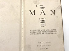 The Man, Men’s Fashion Book By Fashion Park-Mill’s Good Clothes Store Donora, PA