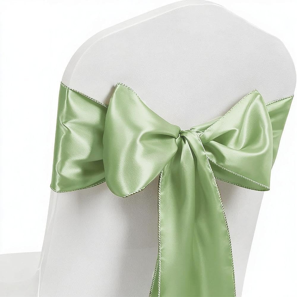 Sashes, Green Chair Bands For Wedding,