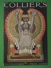 1899 COLLIER'S SCARCE 'EASTER' J.C. LEYENDECKER GOLF WOMEN REMINGTON FIREMEN