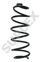 1X Suplex Fahrwerksfeder 19478 FüR Smart Fortwo 451 Electric Drive 390 391 490
