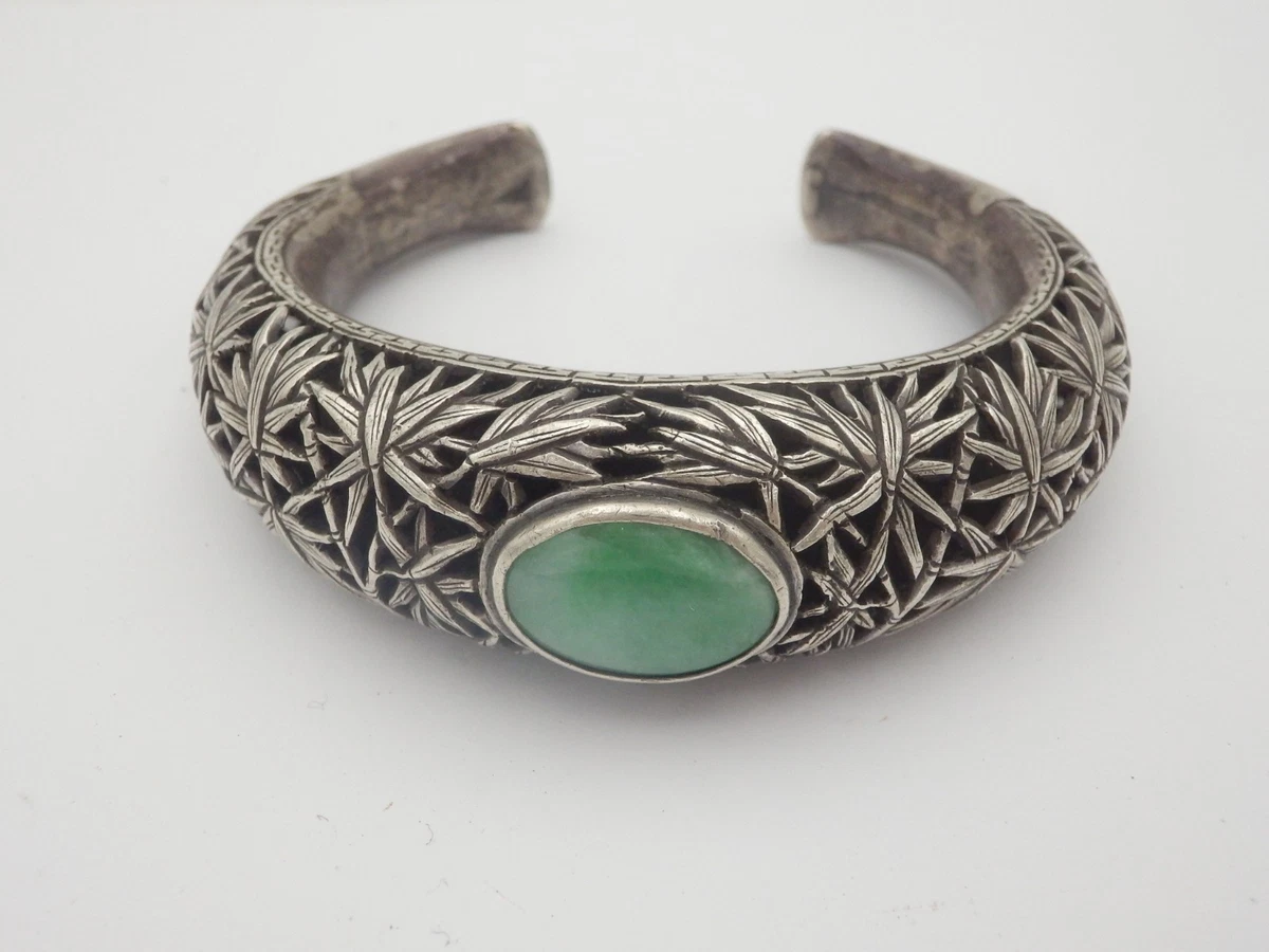 Lot De Bracelets Vintage Argent Sterling Massif - Modèle Martelé - Sans Pierre