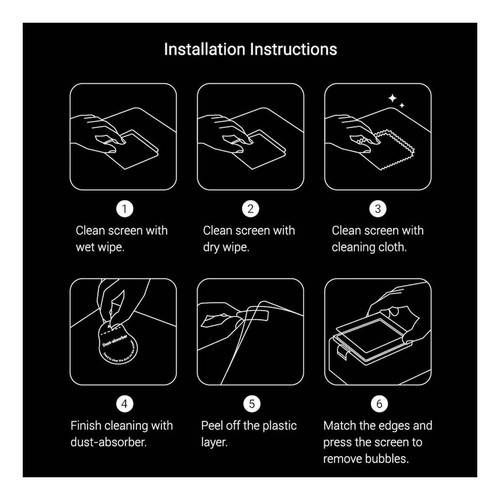 SmallRig 3750B Protecteur D'Écran pour sony Alpha 7C II Alpha 7CR Alpha 6700 Zv - Photo 4 sur 5