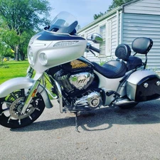 Backrest Pad Sissy Bar for Indian Chief Classic, Chieftain, Roadmaster 2014-24