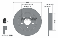 2X Bremsscheibe Hinterachse FüR Ford C-MAX Focus II Turnier Stufenheck