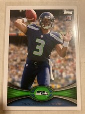 2012 Topps Russell Wilson RC Rookie #165 Seahawks