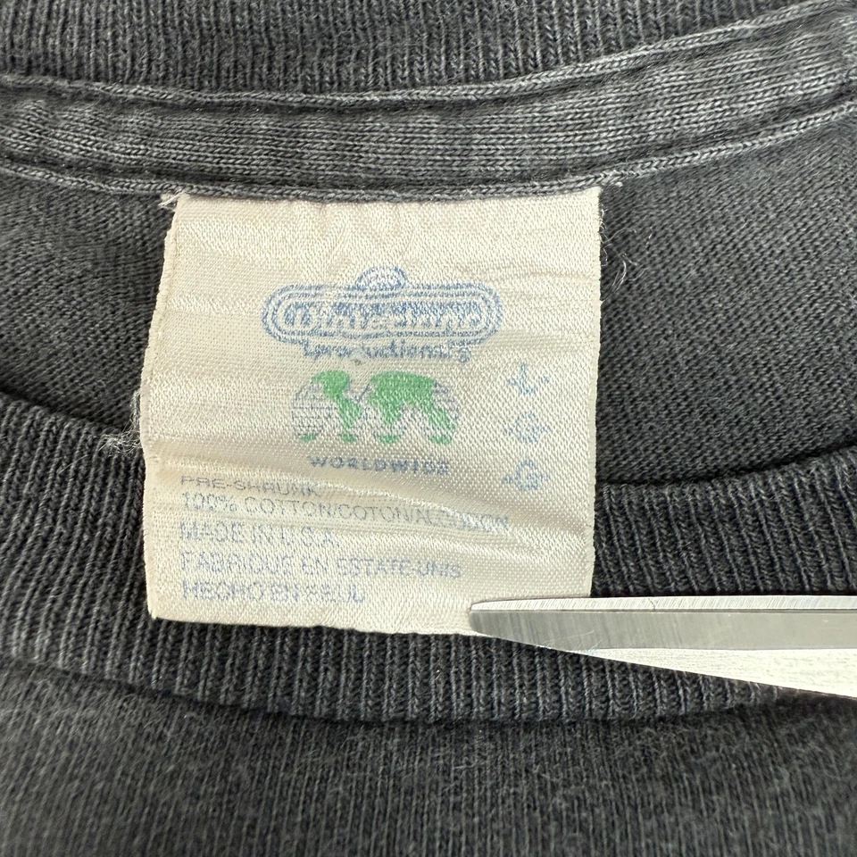 Camisa De Colección Melissa Etheridge Para Hombre Grande Negra 1996 Your Little Secret Tour Foto 4 de 4