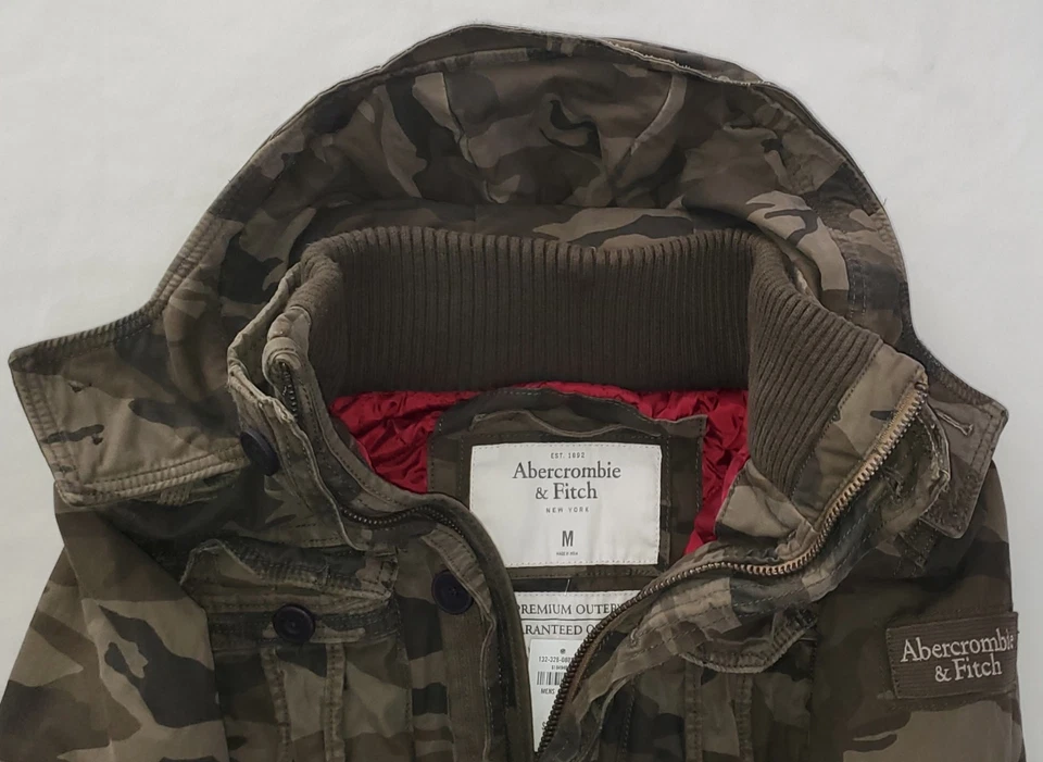 Jaqueta militar Abercrombie tamanho médio nova com etiquetas! - Imagem 3 de 4