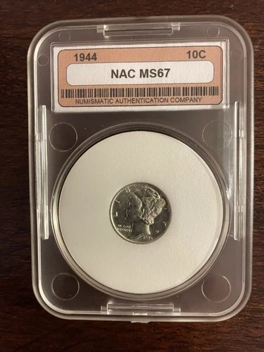 1944 Mercury Dime MS67