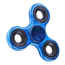 Metallic Fidget Spinner | Light Blue