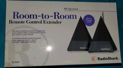 Radio Shack Pyramid IR Remote Control Extender Catalog Number 15-1959 NEW 