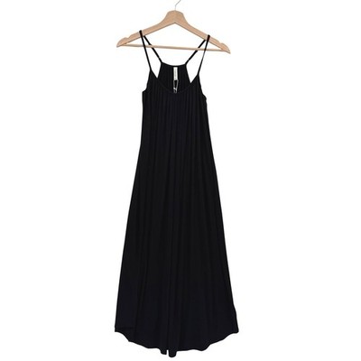 NWT Gentle Fawn Dayton Black Maxi Dress XXS Sustainable Fashion Swim Cover Up