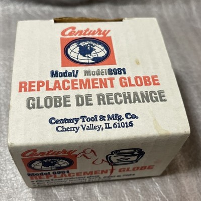 CENTURY  Model  8981 REPLACEMENT GLOBE