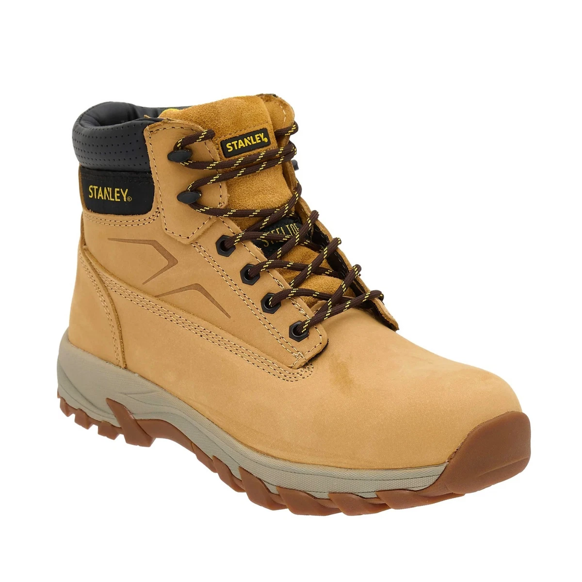 NORTIV 8 Men's Waterproof Steel Toe Work Boots Slip - View #7