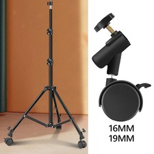 3 Pieces Light Stand Wheels Heavy Duty Swivel Caster Wheel