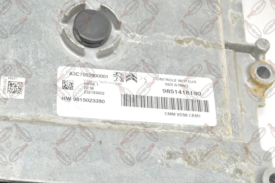 OPEL CORSA F 1.2 12V PURETECH 131PS Centralina Motore 9851418180 - Immagine 2 di 4