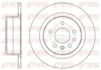 2X Remsa Bremsscheibe 6488.00 FüR Omega Mitsubishi Opel V94 286Mm Caravan F35 7