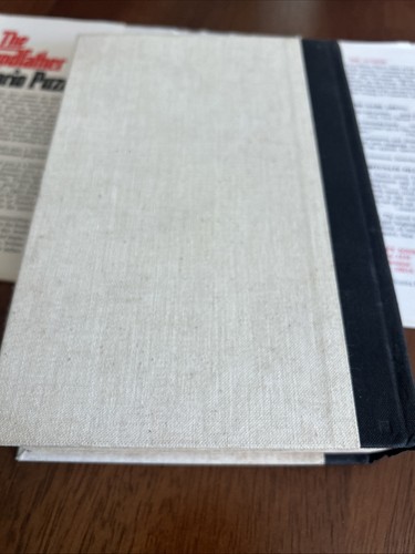 THE GODFATHER by Mario Puzo 1969 w/ DJ 13th impression (printing) - Imagen 6 de 8