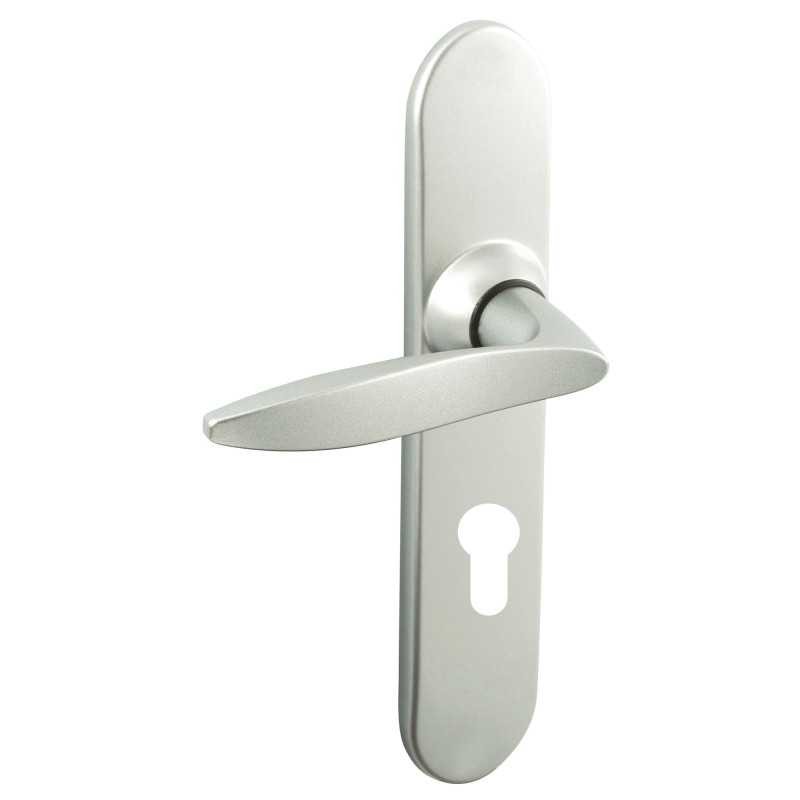 Gamme TWIST VACHETTE entraxe 195 poignée pour serrure clé I aluminium