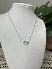 Sterling Silver Dainty Teardrop Necklace  — photo 3