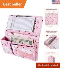 Server Book with Zipper Pocket and Magnetic Closure Server Booklet Waitress B...