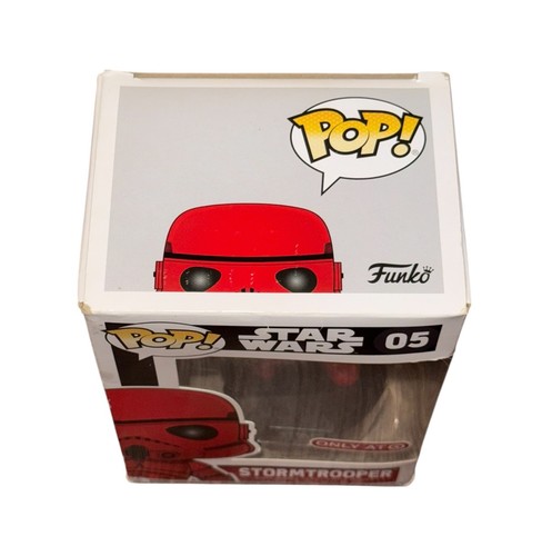 Funko Pop! Star Wars #05 Red Stormtrooper Target Exclusive Vinyl Bobble-Head - Bild 2 von 5