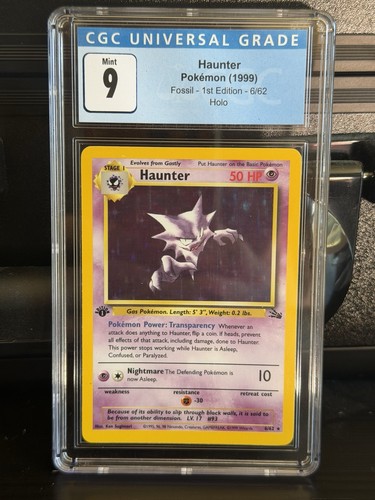 Haunter (1st Edition) graded CGC 9 for sale on eBay