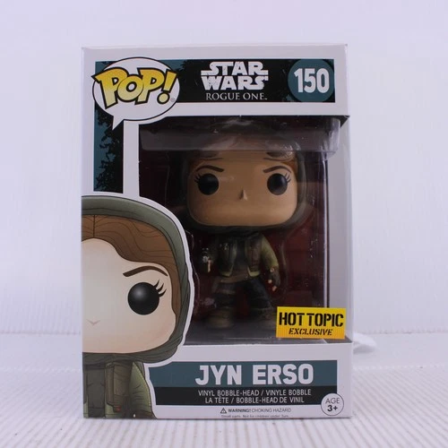 E5 Funko Pop Vinyl Figure Hot Topic Exclusive Star Wars Rogue One Jyn Erso 150