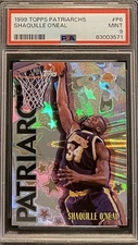 1999 Topps Patriarchs Shaquille O’Neal #P6 PSA 9