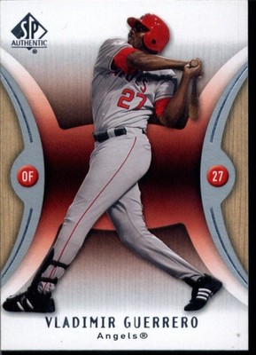 2007 SP AUTHENTIC #73 VLADIMIR GUERRERO LOS ANGELES ANGELS BASEBALL