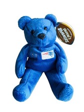 Salvino s Bammers Drew Bledsoe 11 Patriots NFL 1999 Bear Plush w/ Tag
